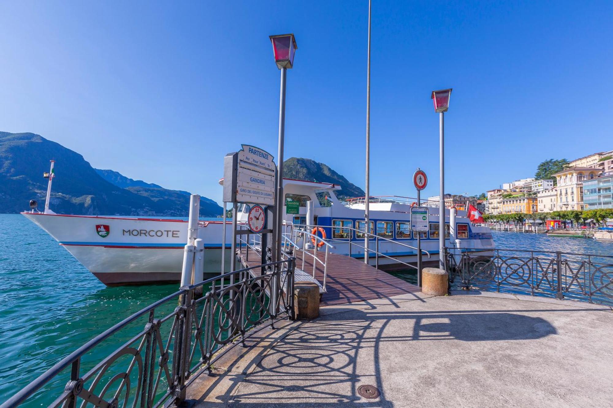 Ca' Gina Panoramica Apartment Lugano Bagian luar foto