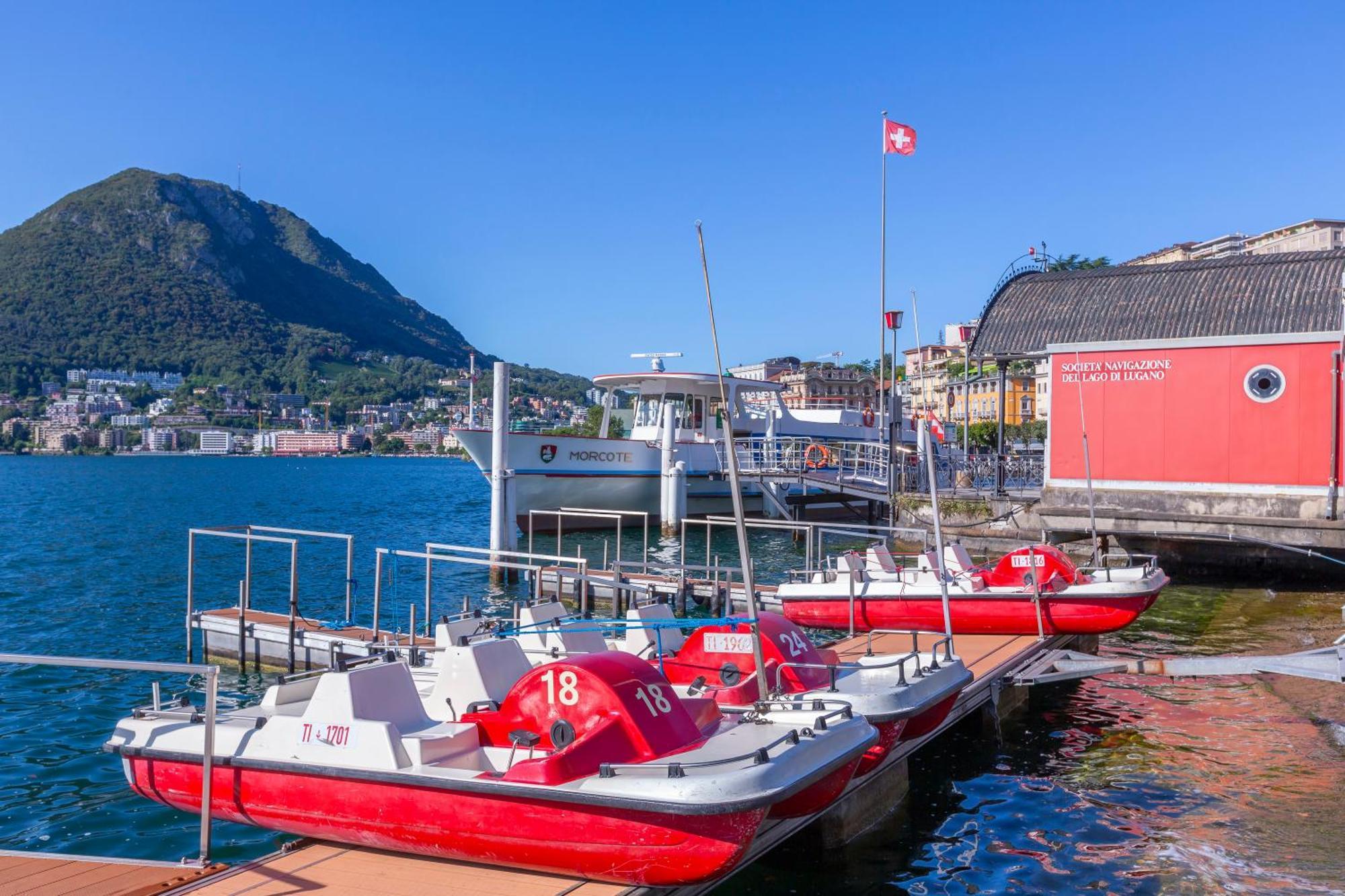 Ca' Gina Panoramica Apartment Lugano Bagian luar foto